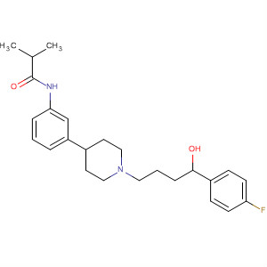 487051-27-4  Propanamide,N-[3-[1-[4-(4-fluorophenyl)-4-hydroxybutyl]-4-piperidinyl]phenyl]-2-methyl-