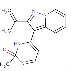 487062-69-1  3(2H)-Pyridazinone,2-methyl-6-[2-(1-methylethenyl)pyrazolo[1,5-a]pyridin-3-yl]-