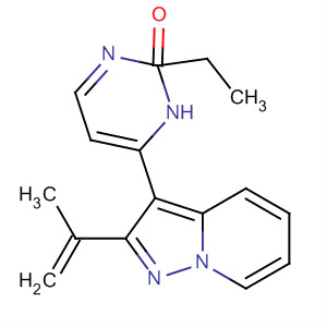 487062-70-4  3(2H)-Pyridazinone,2-ethyl-6-[2-(1-methylethenyl)pyrazolo[1,5-a]pyridin-3-yl]-