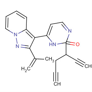 487062-74-8  3(2H)-Pyridazinone,2-(1-ethynyl-3-butynyl)-6-[2-(1-methylethenyl)pyrazolo[1,5-a]pyridin-3-yl]-