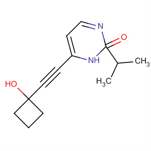 487062-95-3  3(2H)-Pyridazinone, 6-[(1-hydroxycyclobutyl)ethynyl]-2-(1-methylethyl)-