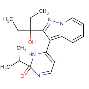 487063-06-9  3(2H)-Pyridazinone,6-[2-(1-ethyl-1-hydroxypropyl)pyrazolo[1,5-a]pyridin-3-yl]-2-(1-methylethyl)-