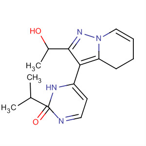 487063-12-7  3(2H)-Pyridazinone,4,5-dihydro-6-[2-(1-hydroxyethyl)pyrazolo[1,5-a]pyridin-3-yl]-2-(1-methylethyl)-