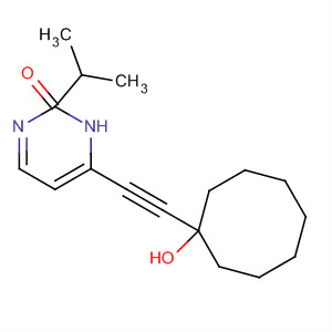 487063-17-2  3(2H)-Pyridazinone, 6-[(1-hydroxycyclooctyl)ethynyl]-2-(1-methylethyl)-