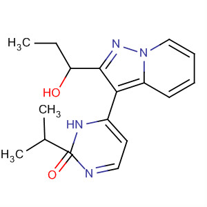 487063-40-1  3(2H)-Pyridazinone,6-[2-(1-hydroxypropyl)pyrazolo[1,5-a]pyridin-3-yl]-2-(1-methylethyl)-
