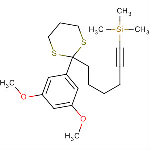 487578-82-5  Silane, [6-[2-(3,5-dimethoxyphenyl)-1,3-dithian-2-yl]-1-hexynyl]trimethyl-