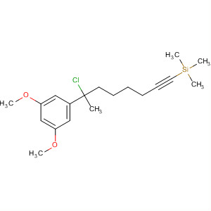 487578-84-7  Silane, [7-chloro-7-(3,5-dimethoxyphenyl)-1-octynyl]trimethyl-