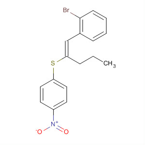 488113-83-3  Benzene, 1-[[(1E)-1-(bromophenylmethylene)butyl]thio]-4-nitro-