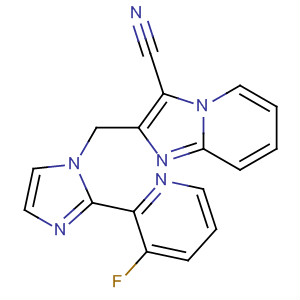 488115-85-1  Imidazo[1,2-a]pyridine-3-carbonitrile,2-[[2-(3-fluoro-2-pyridinyl)-1H-imidazol-1-yl]methyl]-