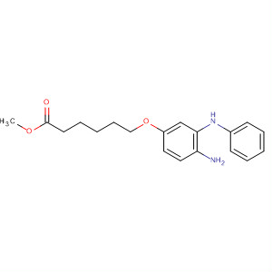 488140-93-8  Hexanoic acid, 6-[4-amino-3-(phenylamino)phenoxy]-, methyl ester