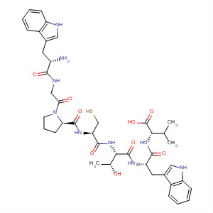 488142-18-3  L-Valine, L-tryptophylglycyl-L-prolyl-L-cysteinyl-L-threonyl-L-tryptophyl- 488142-18-3  L-Valine, L-tryptophylglycyl-L-prolyl-L-cysteinyl-L-threonyl-L-tryptophyl-