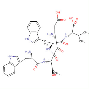488142-27-4  L-Valine, L-tryptophyl-L-a-glutamyl-L-threonyl-L-tryptophyl- 488142-27-4  L-Valine, L-tryptophyl-L-a-glutamyl-L-threonyl-L-tryptophyl-