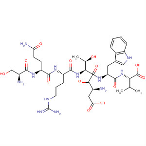 488142-59-2  L-Valine,L-seryl-L-glutaminyl-L-arginyl-L-a-aspartyl-L-threonyl-L-tryptophyl-