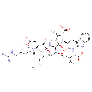 488142-81-0  L-Valine,L-arginyl-L-a-aspartyl-L-methionyl-L-a-aspartyl-L-threonyl-L-tryptophyl- 488142-81-0  L-Valine,L-arginyl-L-a-aspartyl-L-methionyl-L-a-aspartyl-L-threonyl-L-tryptophyl-