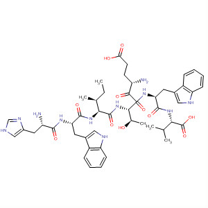 488142-84-3  L-Valine,L-histidyl-L-tryptophyl-L-isoleucyl-L-a-glutamyl-L-threonyl-L-tryptophyl-