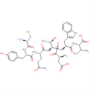 488143-00-6  L-Valine,L-cysteinyl-L-tyrosyl-L-glutaminyl-L-a-aspartyl-L-threonyl-L-tryptophyl- 488143-00-6  L-Valine,L-cysteinyl-L-tyrosyl-L-glutaminyl-L-a-aspartyl-L-threonyl-L-tryptophyl-