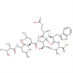 488143-07-3  L-Valine, L-threonyl-L-leucyl-L-leucyl-L-a-glutamyl-L-threonyl-L-tryptophyl- 488143-07-3  L-Valine, L-threonyl-L-leucyl-L-leucyl-L-a-glutamyl-L-threonyl-L-tryptophyl-