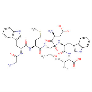 488143-52-8  L-Valine,glycyl-L-tryptophyl-L-methionyl-L-a-aspartyl-L-threonyl-L-tryptophyl-