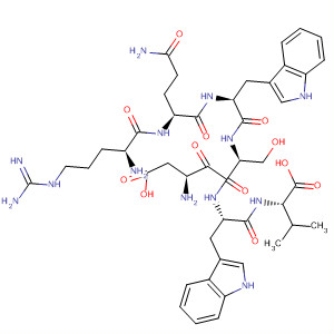 488143-59-5  L-Valine,L-arginyl-L-glutaminyl-L-tryptophyl-L-a-aspartyl-L-seryl-L-tryptophyl- 488143-59-5  L-Valine,L-arginyl-L-glutaminyl-L-tryptophyl-L-a-aspartyl-L-seryl-L-tryptophyl-