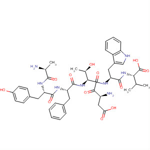 488143-68-6  L-Valine,L-alanyl-L-tyrosyl-L-phenylalanyl-L-a-aspartyl-L-threonyl-L-tryptophyl- 488143-68-6  L-Valine,L-alanyl-L-tyrosyl-L-phenylalanyl-L-a-aspartyl-L-threonyl-L-tryptophyl-