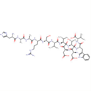 488143-77-7  L-Valine,L-histidyl-L-alanyl-L-alanyl-L-arginyl-L-seryl-L-valyl-L-a-aspartyl-L-valyl-L-a-aspartyl-L-threonyl-L-tryptophyl-