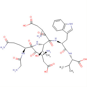 488143-83-5  L-Valine,glycyl-L-a-aspartyl-L-glutaminyl-L-a-aspartyl-L-threonyl-L-tryptophyl-