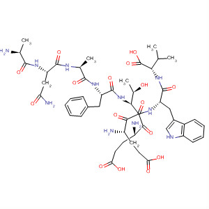 488143-86-8  L-Valine,L-alanyl-L-asparaginyl-L-alanyl-L-phenylalanyl-L-a-glutamyl-L-a-glutamyl-L-threonyl-L-tryptophyl- 488143-86-8  L-Valine,L-alanyl-L-asparaginyl-L-alanyl-L-phenylalanyl-L-a-glutamyl-L-a-glutamyl-L-threonyl-L-tryptophyl-