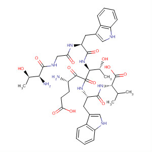 488143-92-6  L-Valine, L-threonylglycyl-L-tryptophyl-L-a-glutamyl-L-threonyl-L-tryptophyl- 488143-92-6  L-Valine, L-threonylglycyl-L-tryptophyl-L-a-glutamyl-L-threonyl-L-tryptophyl-