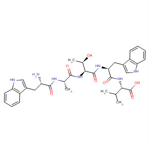 488143-96-0  L-Valine, L-tryptophyl-L-alanyl-L-threonyl-L-tryptophyl- 488143-96-0  L-Valine, L-tryptophyl-L-alanyl-L-threonyl-L-tryptophyl-