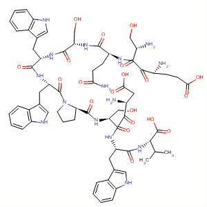 488144-06-5  L-Valine,L-a-glutamyl-L-seryl-L-glutaminyl-L-seryl-L-tryptophyl-L-tryptophyl-L-prolyl-L-a-aspartyl-L-seryl-L-tryptophyl-