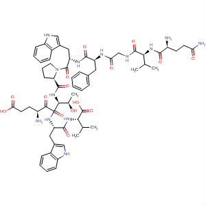 488144-13-4  L-Valine,L-glutaminyl-L-valylglycyl-L-phenylalanyl-L-tryptophyl-L-prolyl-L-a-glutamyl-L-threonyl-L-tryptophyl- 488144-13-4  L-Valine,L-glutaminyl-L-valylglycyl-L-phenylalanyl-L-tryptophyl-L-prolyl-L-a-glutamyl-L-threonyl-L-tryptophyl-