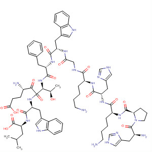 488144-34-9  L-Leucine,L-histidyl-L-prolyl-L-lysyl-L-histidyl-L-lysylglycyl-L-tryptophyl-L-phenylalanyl-L-a-glutamyl-L-threonyl-L-tryptophyl-