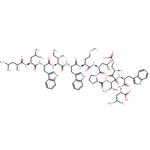 488144-70-3  L-Leucine,L-leucyl-L-leucyl-L-tryptophyl-L-isoleucyl-L-tryptophyl-L-methionyl-L-leucyl-L-prolyl-L-a-glutamyl-L-threonyl-L-tryptophyl-