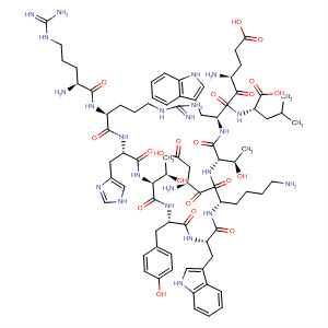 488144-91-8  L-Leucine,L-arginyl-L-arginyl-L-histidyl-L-threonyl-L-tyrosyl-L-tryptophyl-L-a-aspartyl-L-lysyl-L-threonyl-L-a-glutamyl-L-tryptophyl-