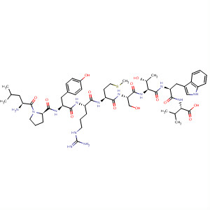 488144-93-0  L-Valine,L-leucyl-L-prolyl-L-tyrosyl-L-arginyl-L-methionyl-L-seryl-L-threonyl-L-tryptophyl- 488144-93-0  L-Valine,L-leucyl-L-prolyl-L-tyrosyl-L-arginyl-L-methionyl-L-seryl-L-threonyl-L-tryptophyl-