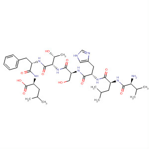488145-16-0  L-Leucine, L-valyl-L-leucyl-L-histidyl-L-seryl-L-threonyl-L-phenylalanyl-