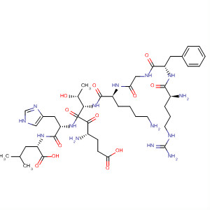 488145-60-4  L-Leucine,L-arginyl-L-phenylalanylglycyl-L-lysyl-L-a-glutamyl-L-threonyl-L-histidyl-