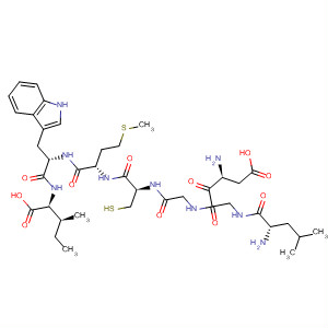 488145-84-2  L-Isoleucine,L-leucyl-L-a-aspartylglycylglycyl-L-cysteinyl-L-methionyl-L-tryptophyl-