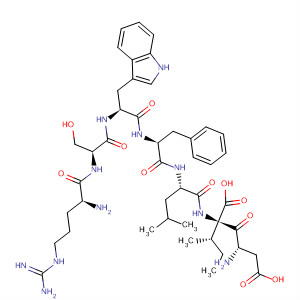 488145-93-3  L-Isoleucine,L-arginyl-L-seryl-L-tryptophyl-L-phenylalanyl-L-leucyl-L-a-aspartyl-