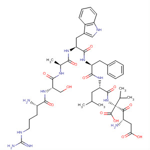 488146-26-5  L-Valine,L-arginyl-L-seryl-L-alanyl-L-tryptophyl-L-phenylalanyl-L-leucyl-L-a-aspartyl- 488146-26-5  L-Valine,L-arginyl-L-seryl-L-alanyl-L-tryptophyl-L-phenylalanyl-L-leucyl-L-a-aspartyl-