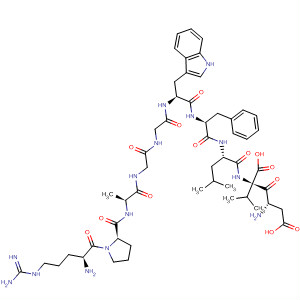 488146-31-2  L-Valine,L-arginyl-L-prolyl-L-alanylglycylglycyl-L-tryptophyl-L-phenylalanyl-L-leucyl-L-a-aspartyl- 488146-31-2  L-Valine,L-arginyl-L-prolyl-L-alanylglycylglycyl-L-tryptophyl-L-phenylalanyl-L-leucyl-L-a-aspartyl-