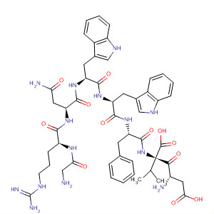 488147-04-2  L-Valine,glycyl-L-arginyl-L-asparaginyl-L-tryptophyl-L-tryptophyl-L-phenylalanyl-L-a-aspartyl-
