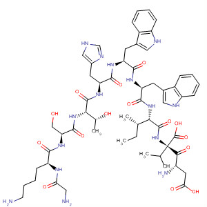 488147-23-5  L-Valine,glycyl-L-lysyl-L-seryl-L-threonyl-L-histidyl-L-tryptophyl-L-tryptophyl-L-isoleucyl-L-a-aspartyl-