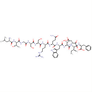 488147-33-7  L-Phenylalanine,L-leucyl-L-threonylglycyl-L-seryl-L-seryl-L-arginyl-L-glutaminyl-L-tryptophyl-L-threonyl-L-a-aspartyl-L-isoleucyl-