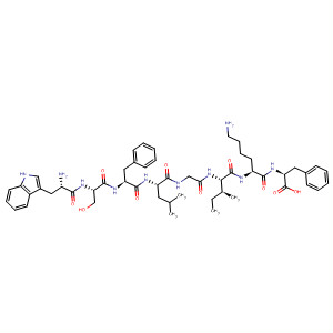 488147-37-1  L-Phenylalanine,L-tryptophyl-L-seryl-L-phenylalanyl-L-leucylglycyl-L-isoleucyl-L-lysyl-