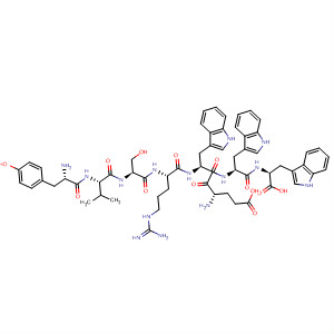 488147-46-2  L-Tryptophan,L-tyrosyl-L-valyl-L-seryl-L-arginyl-L-a-glutamyl-L-tryptophyl-L-tryptophyl- 488147-46-2  L-Tryptophan,L-tyrosyl-L-valyl-L-seryl-L-arginyl-L-a-glutamyl-L-tryptophyl-L-tryptophyl-
