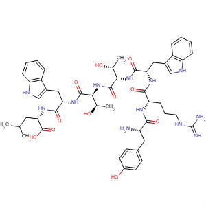 488147-69-9  L-Leucine,L-tyrosyl-L-arginyl-L-tryptophyl-L-threonyl-L-threonyl-L-tryptophyl-