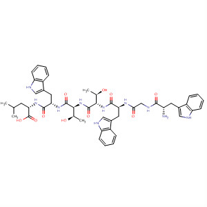 488147-71-3  L-Leucine,L-tryptophylglycyl-L-tryptophyl-L-threonyl-L-threonyl-L-tryptophyl-
