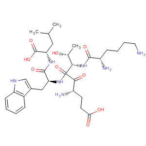 488147-79-1  L-Leucine, L-lysyl-L-a-glutamyl-L-threonyl-L-tryptophyl-