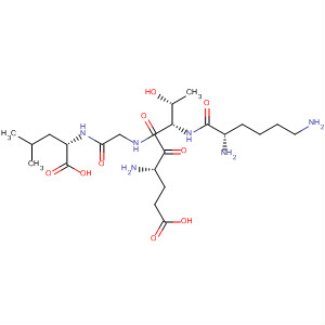 488147-80-4  L-Leucine, L-lysyl-L-a-glutamyl-L-threonylglycyl-